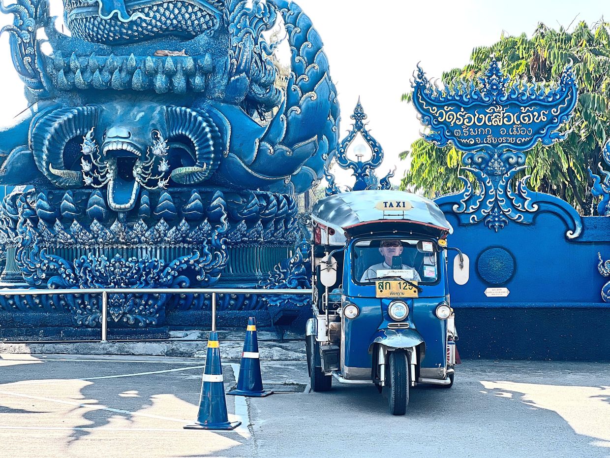 Ville de Chiang Rai, visite en tuk-tuk