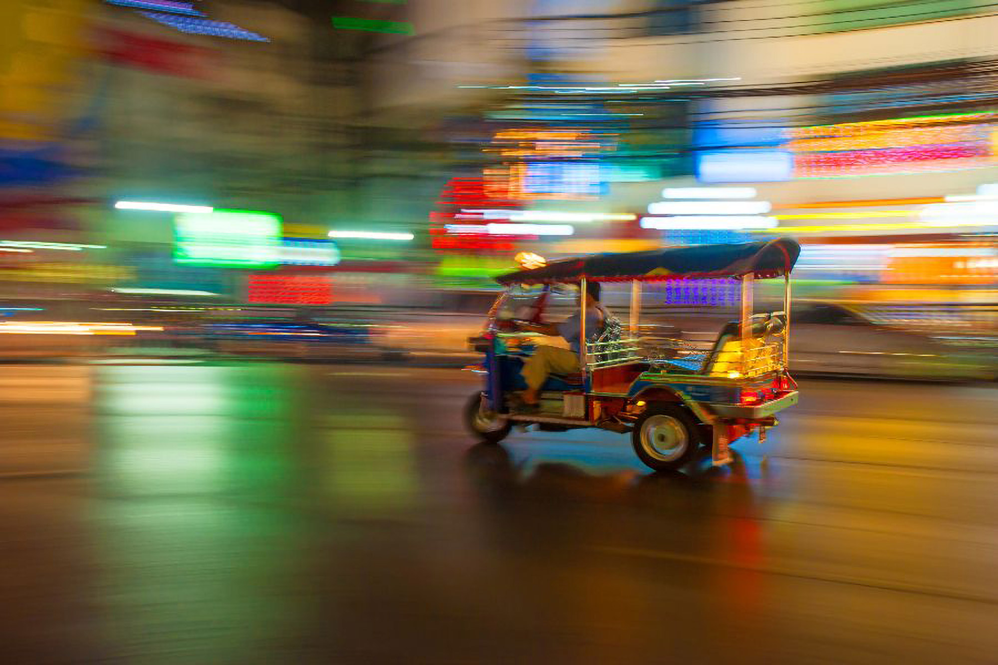 Tour culinaire en tuk-tuk a Bangkok